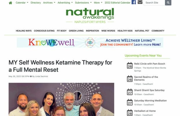 MY Self Wellness, Ketamine Therapy Full Mental Reset